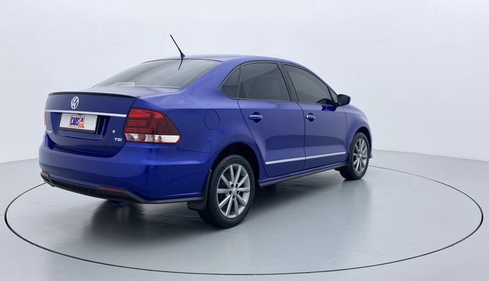 2020 Volkswagen Vento HIGHLINE PLUS 1.0 TSI MT, Petrol, Manual, 33,100 km, Right Back Diagonal