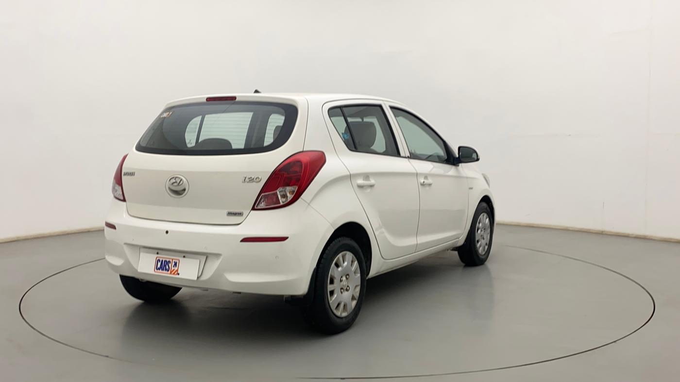 2013 Hyundai i20 MAGNA (O) 1.2, Petrol, Manual, 65,489 km, Right Back Diagonal