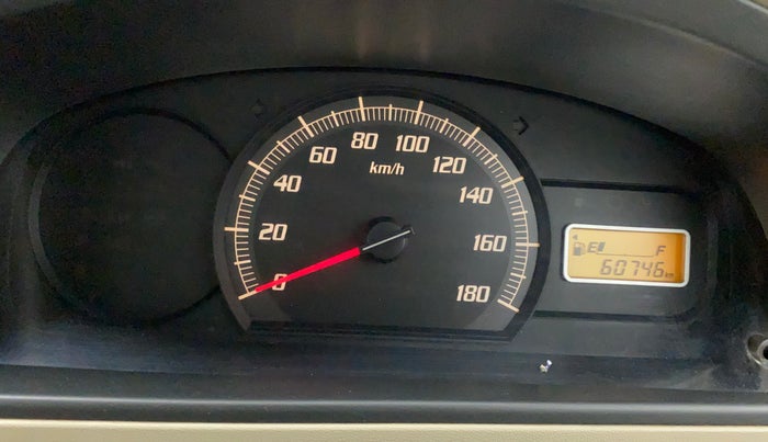 2011 Maruti Zen Estilo LXI, Petrol, Manual, 60,745 km, Odometer Image