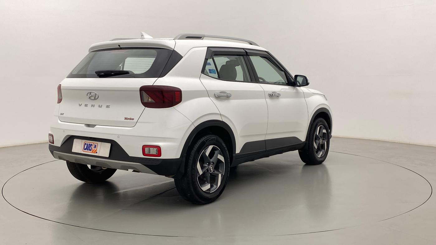 2019 Hyundai VENUE 1.0L Turbo GDI SX(O) MT, Petrol, Manual, 11,321 km, Right Back Diagonal