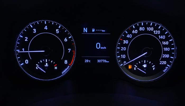 2021 Hyundai VENUE SX 1.0 (O) TURBO IMT, Petrol, Manual, 30,950 km, Odometer Image
