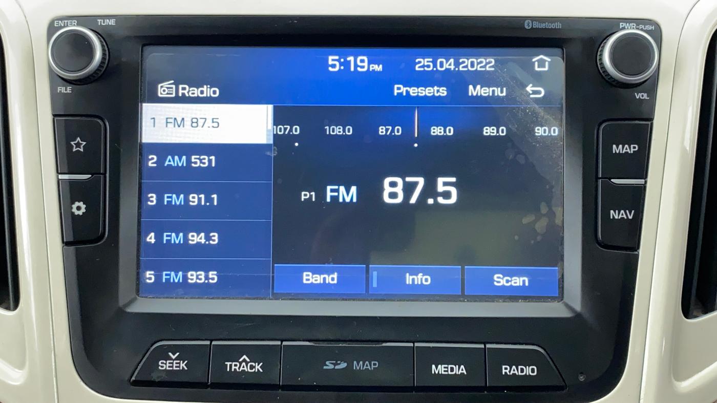 2019 Hyundai Creta 1.6 VTVT SX AUTO, Petrol, Automatic, 17,171 km, Infotainment System