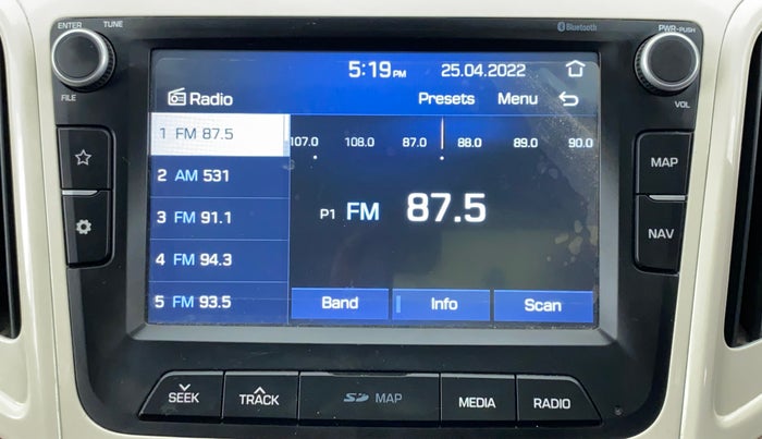 2019 Hyundai Creta 1.6 VTVT SX AUTO, Petrol, Automatic, 17,171 km, Infotainment System
