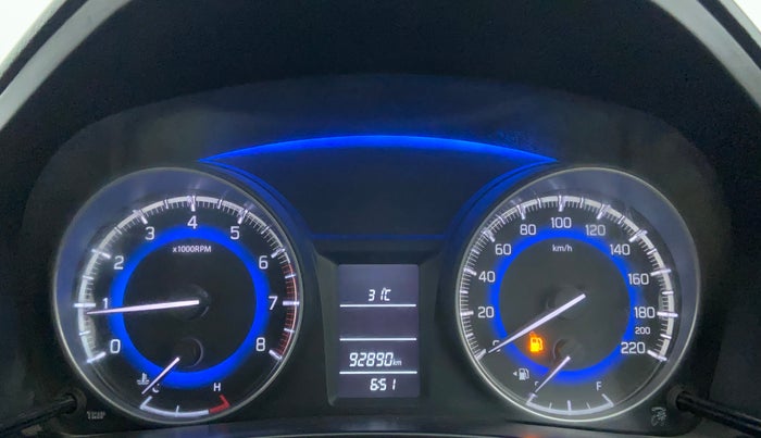 2016 Maruti Baleno DELTA PETROL 1.2, Petrol, Manual, 93,024 km, Odometer Image