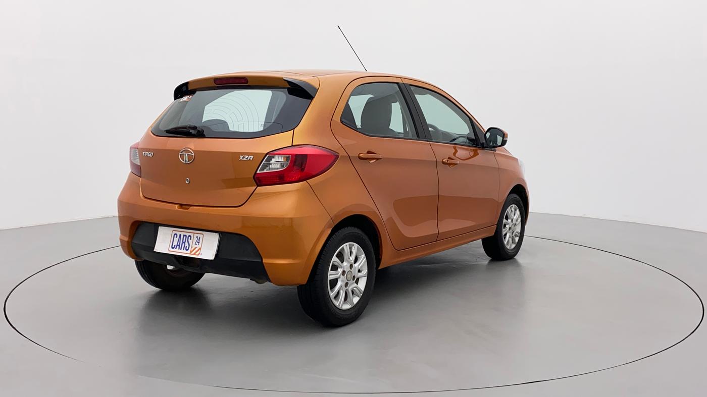 2018 Tata Tiago XZA PETROL, Petrol, Automatic, 67,928 km, Right Back Diagonal
