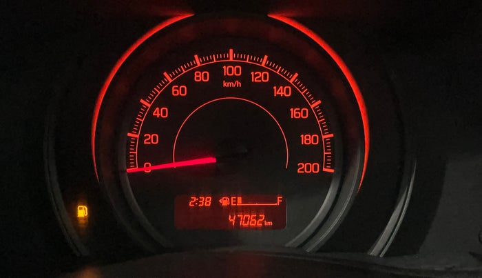 2019 Maruti Swift LXI, Petrol, Manual, 47,053 km, Odometer Image