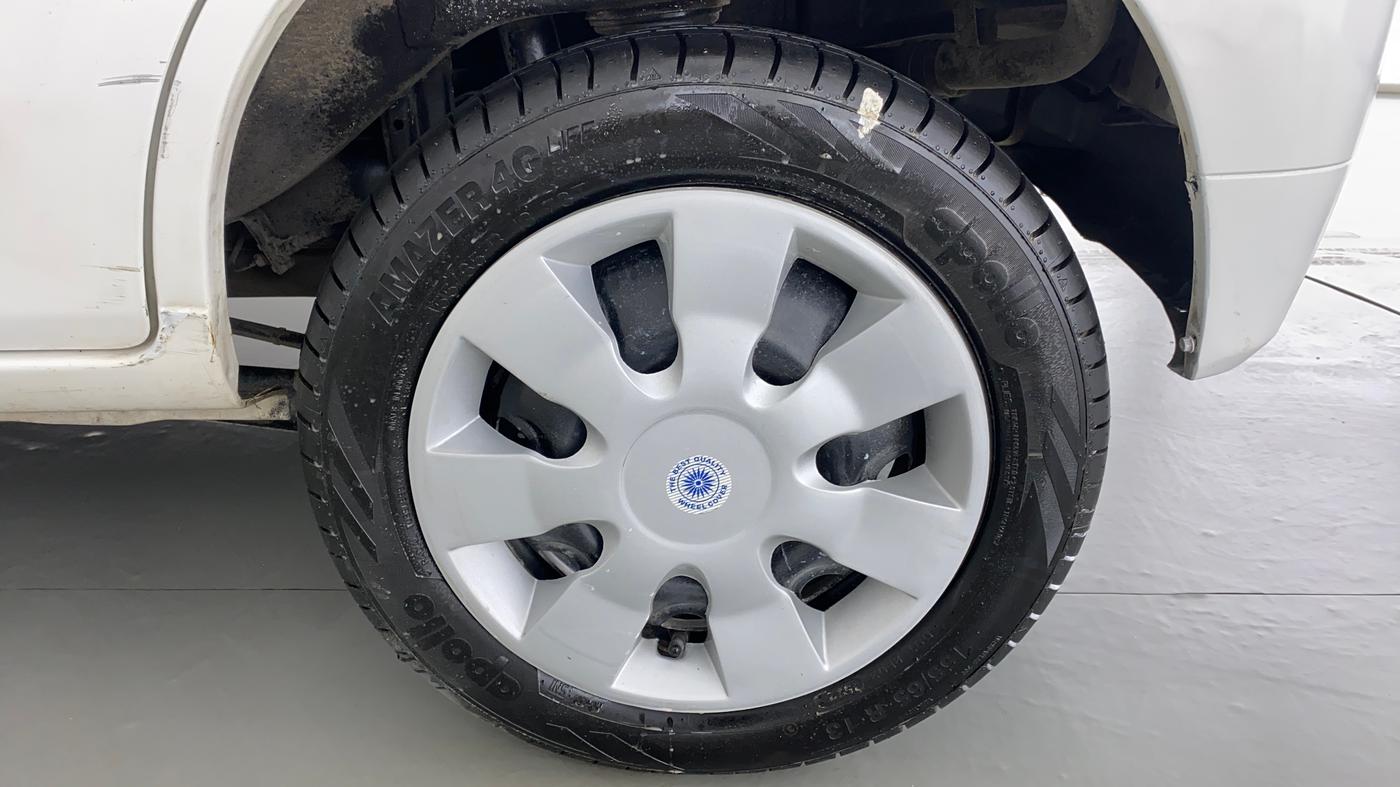 2011 Maruti Alto K10 VXI P, Petrol, Manual, 28,590 km, Left Rear Wheel