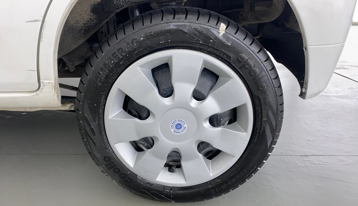 2011 Maruti Alto K10 VXI P, Petrol, Manual, 28,590 km, Left Rear Wheel