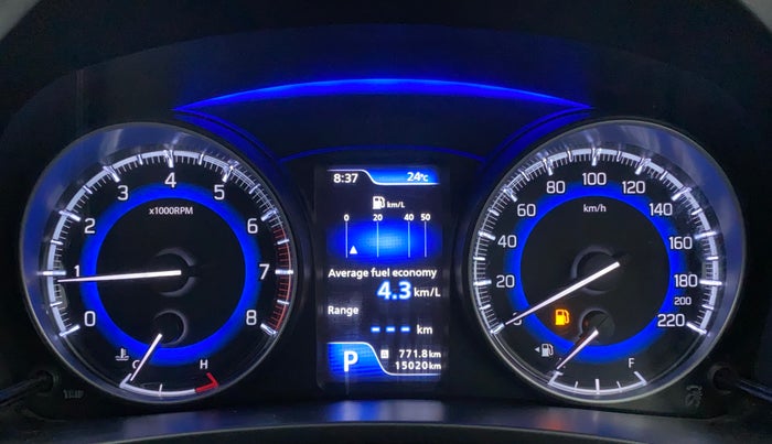 2020 Maruti Baleno ZETA CVT PETROL 1.2, Petrol, Automatic, 15,020 km, Odometer Image