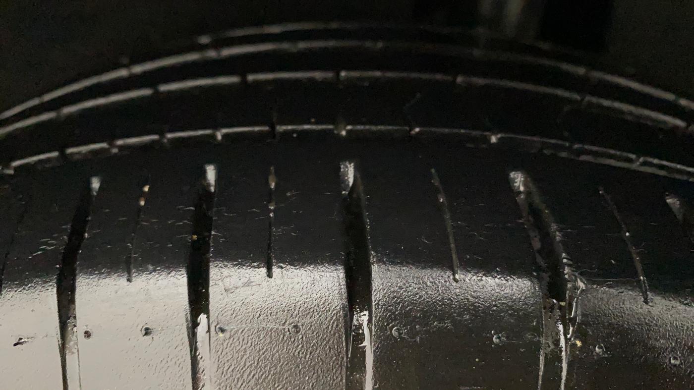 2020 Maruti Baleno ZETA CVT PETROL 1.2, Petrol, Automatic, 15,020 km, Left Rear Tyre Tread
