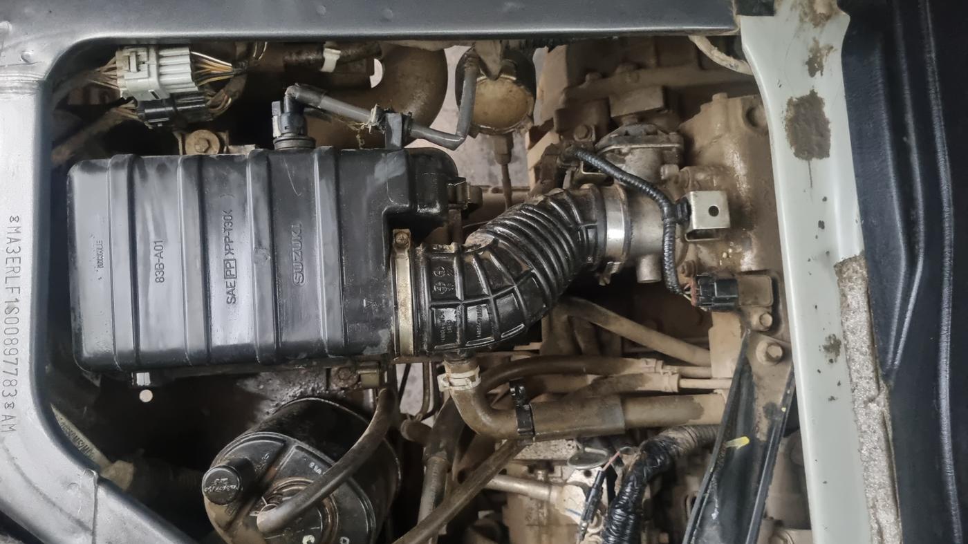 2021 Maruti Eeco 5 STR WITH A/C+HTR CNG, CNG, Manual, 1,20,611 km, Engine View - Right