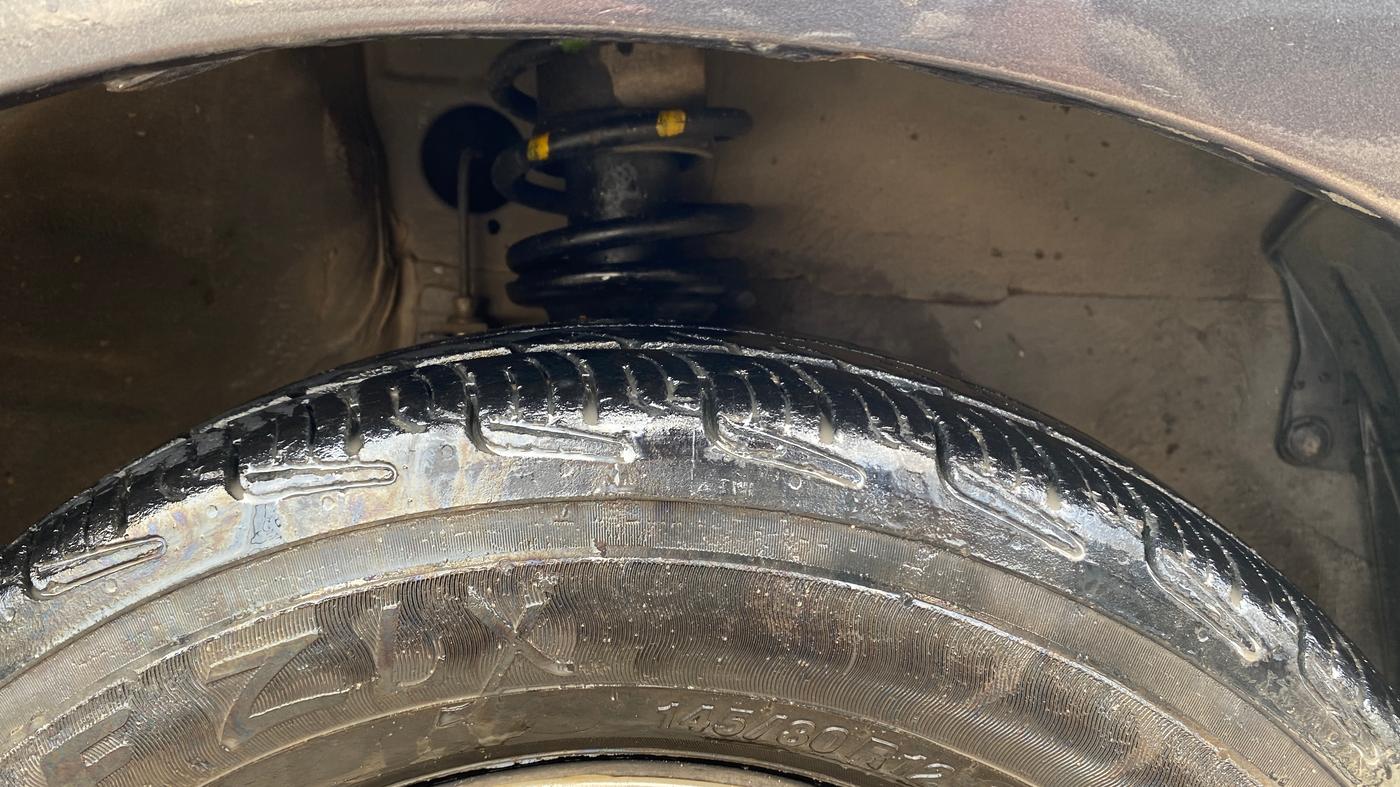 2015 Maruti Alto 800 VXI, Petrol, Manual, 60,522 km, Right Front Tyre Tread
