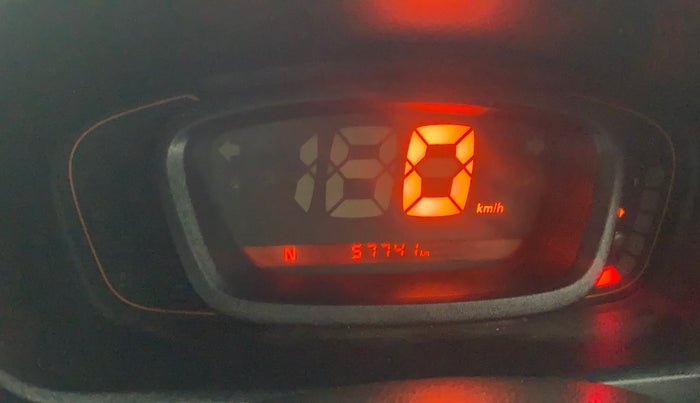 2017 Renault Kwid RXL 1.0 AMT, Petrol, Automatic, 57,694 km, Odometer Image