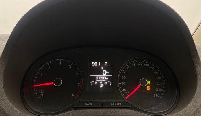 2014 Volkswagen Vento COMFORTLINE TSI AT PETROL, Petrol, Automatic, 87,261 km, Odometer Image