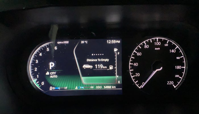 2022 Tata Harrier XZA PLUS 2.0L DARK EDITION, Diesel, Automatic, 54,957 km, Odometer Image