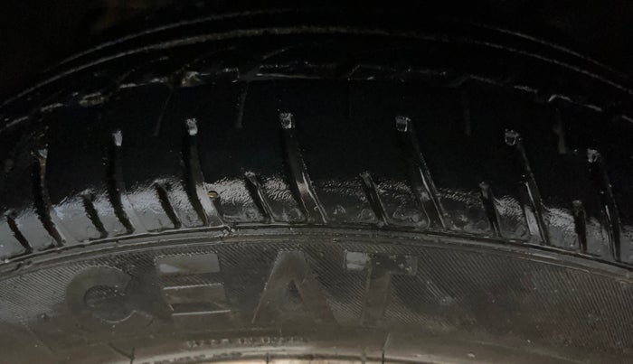 2017 Tata Tiago XZA PETROL, Petrol, Automatic, 38,071 km, Left Front Tyre Tread