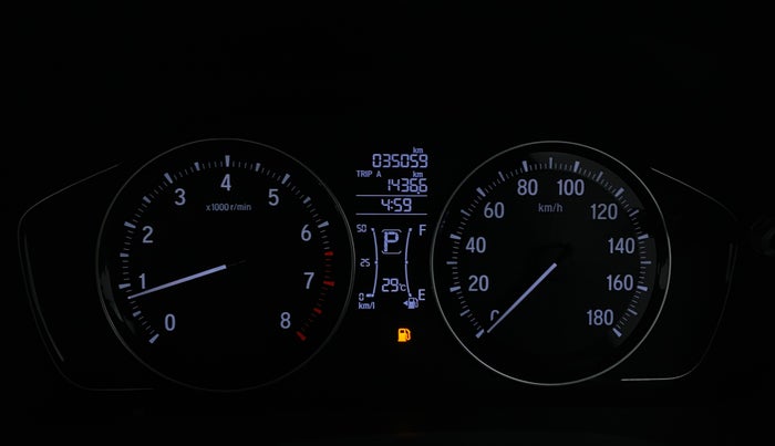 2023 Honda Amaze 1.2L I-VTEC VX CVT, Petrol, Automatic, 35,056 km, Odometer Image