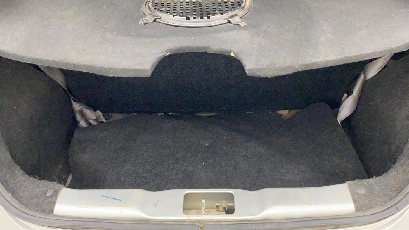 2014 Datsun Go T, Petrol, Manual, 65,039 km, Boot Inside
