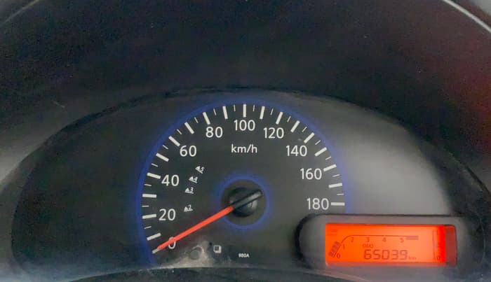 2014 Datsun Go T, Petrol, Manual, 65,039 km, Odometer Image