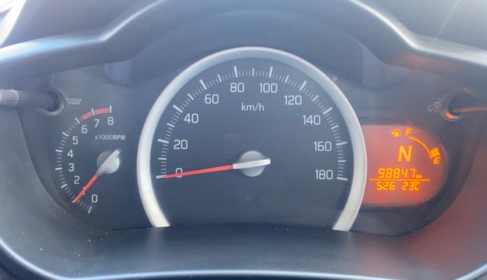 2014 Maruti Celerio VXI AMT, Petrol, Automatic, 98,847 km, Odometer Image