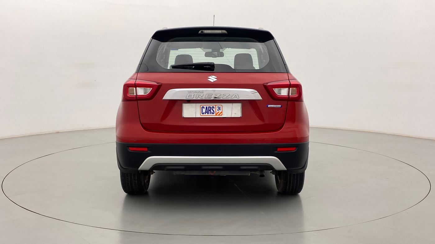 2020 Maruti Vitara Brezza ZXI+ AT SHVS DUAL TONE, Petrol, Automatic, 14,792 km, Back/Rear