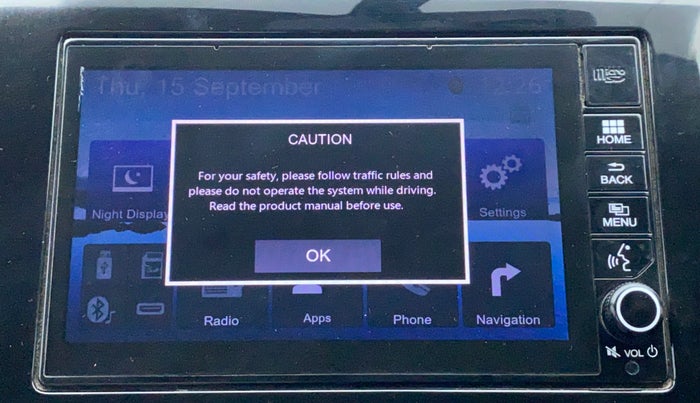 2018 Honda City VX MT PETROL, Petrol, Manual, 55,832 km, Infotainment System