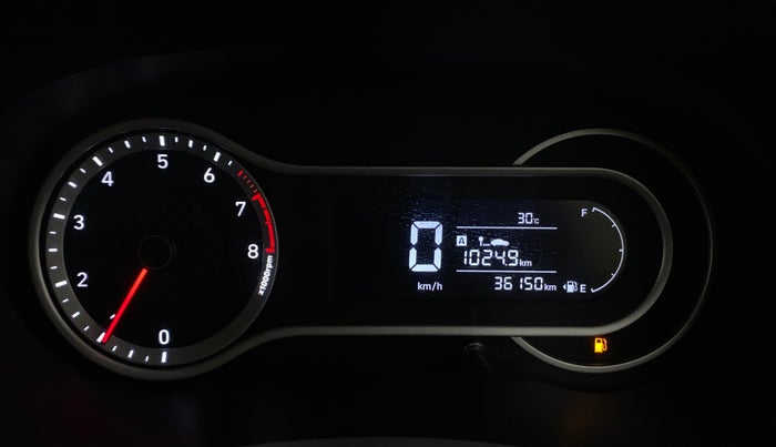 2021 Hyundai GRAND I10 NIOS SPORTZ 1.2 KAPPA VTVT, Petrol, Manual, 36,070 km, Odometer Image