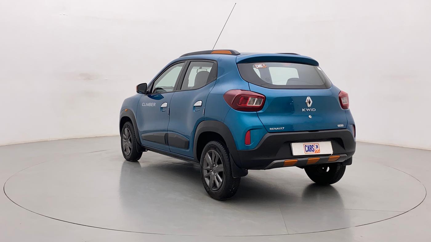 2021 Renault Kwid CLIMBER 1.0 AMT (O), Petrol, Automatic, 9,090 km, Left Back Diagonal