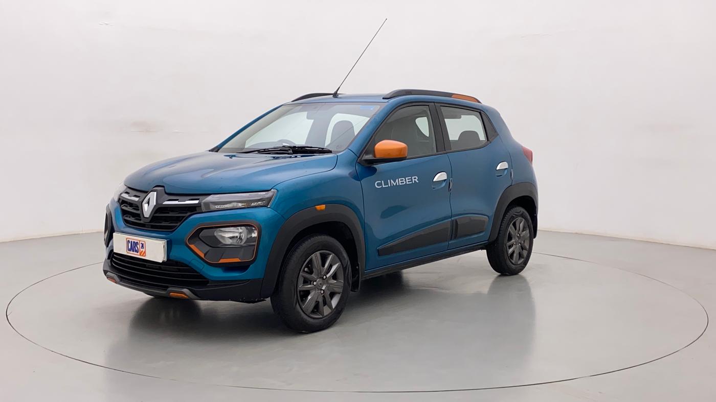 2021 Renault Kwid CLIMBER 1.0 AMT (O), Petrol, Automatic, 9,090 km, Left Front Diagonal