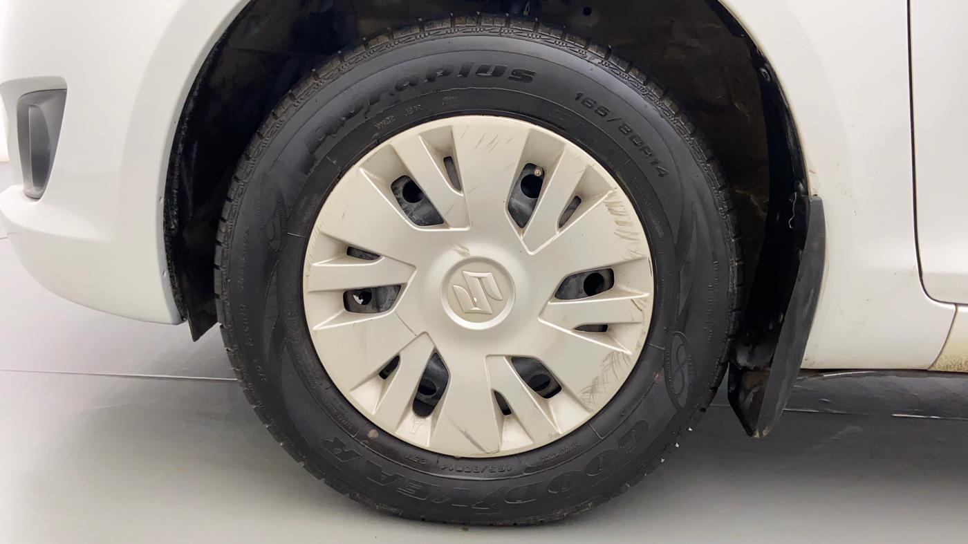 2013 Maruti Swift VXI D, Petrol, Manual, 39,508 km, Left Front Wheel