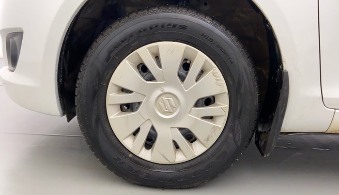 2013 Maruti Swift VXI D, Petrol, Manual, 39,508 km, Left Front Wheel