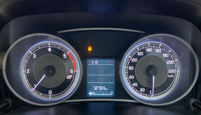 2018 Maruti Dzire VDI, Diesel, Manual, 72,764 km, Odometer Image