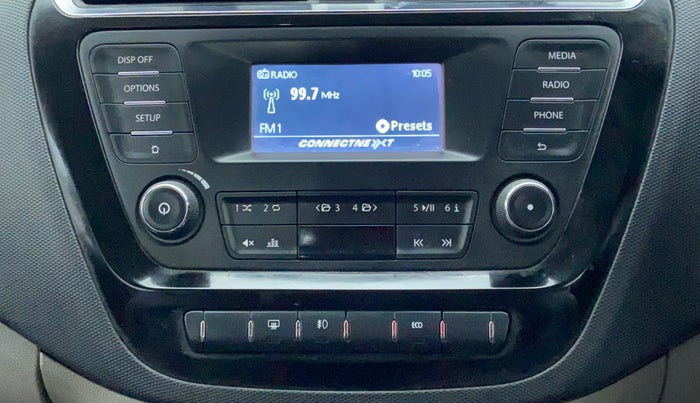 2018 Tata Tiago XZ PETROL, Petrol, Manual, 70,383 km, Infotainment System