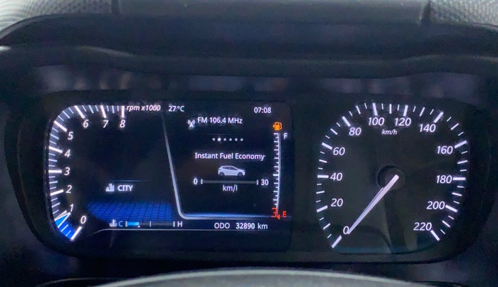 2020 Tata ALTROZ XZ 1.2, Petrol, Manual, 33,021 km, Odometer Image