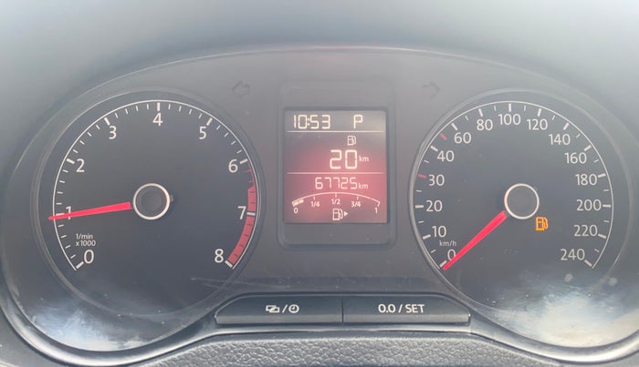 2017 Volkswagen Polo GT TSI AT, Petrol, Automatic, 67,687 km, Odometer Image