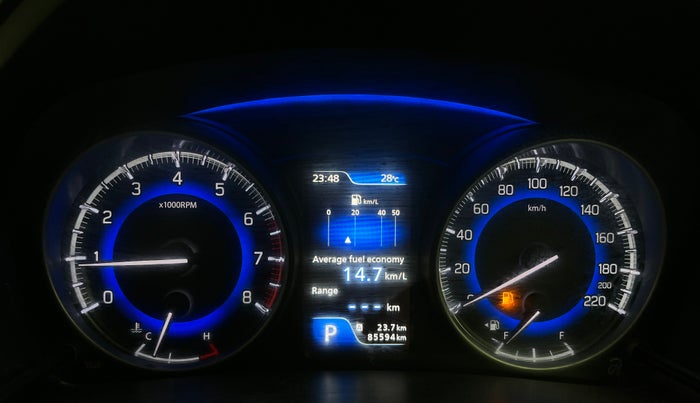 2017 Maruti Baleno ZETA CVT PETROL 1.2, Petrol, Automatic, 85,544 km, Odometer Image