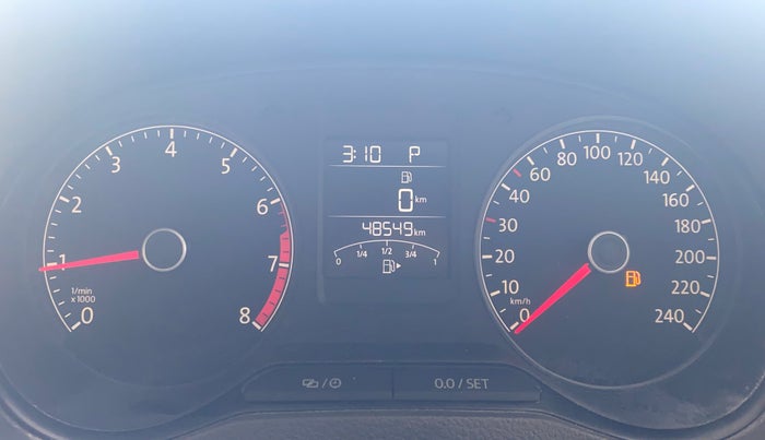 2018 Volkswagen Vento HIGHLINE PETROL AT, Petrol, Automatic, 48,512 km, Odometer Image