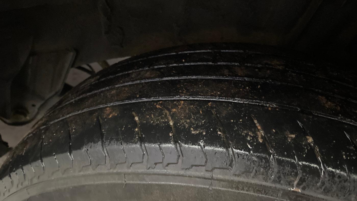 2024 Nissan MAGNITE XV MT, Petrol, Manual, 93,781 km, Left Rear Tyre Tread
