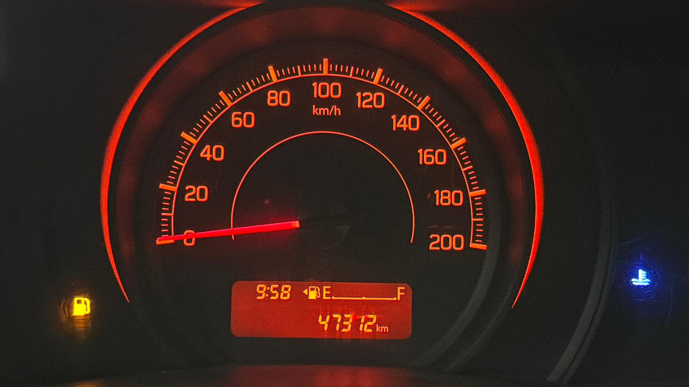 2019 Maruti Swift LXI, Petrol, Manual, 47,304 km, Odometer Image