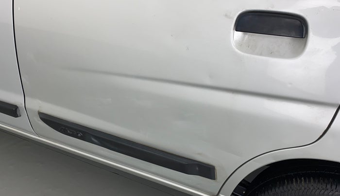 2014 Maruti Alto K10 LXI, Petrol, Manual, 44,816 km, Rear left door - Slightly dented