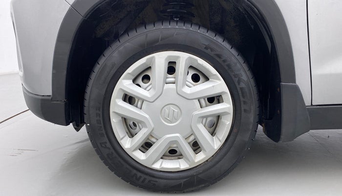 2020 Maruti Vitara Brezza LXI, Petrol, Manual, 38,639 km, Left Front Wheel