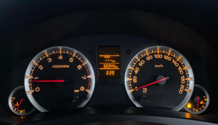 2013 Maruti Swift VXI D, Petrol, Manual, 50,344 km, Odometer Image