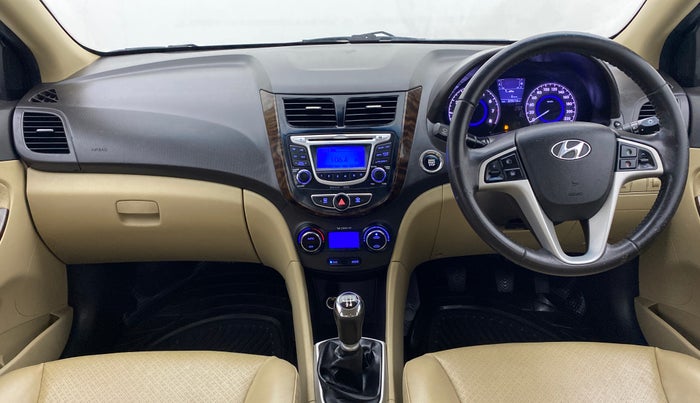 2014 Hyundai Verna FLUIDIC 1.6 SX VTVT OPT, Petrol, Manual, 60,444 km, Dashboard