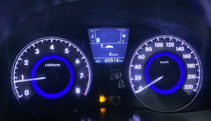 2014 Hyundai Verna FLUIDIC 1.6 SX VTVT OPT, Petrol, Manual, 60,444 km, Odometer Image