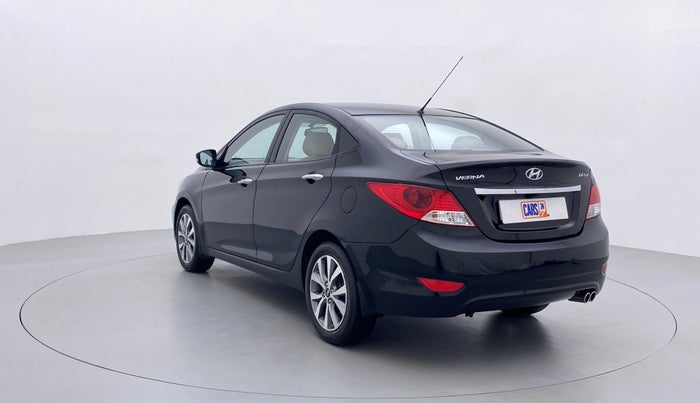 2014 Hyundai Verna FLUIDIC 1.6 SX VTVT OPT, Petrol, Manual, 60,444 km, Left Back Diagonal