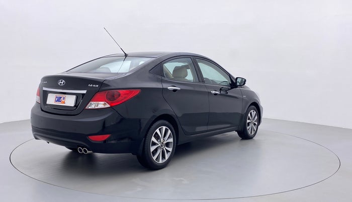 2014 Hyundai Verna FLUIDIC 1.6 SX VTVT OPT, Petrol, Manual, 60,444 km, Right Back Diagonal