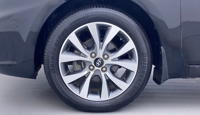 2014 Hyundai Verna FLUIDIC 1.6 SX VTVT OPT, Petrol, Manual, 60,444 km, Left Front Wheel