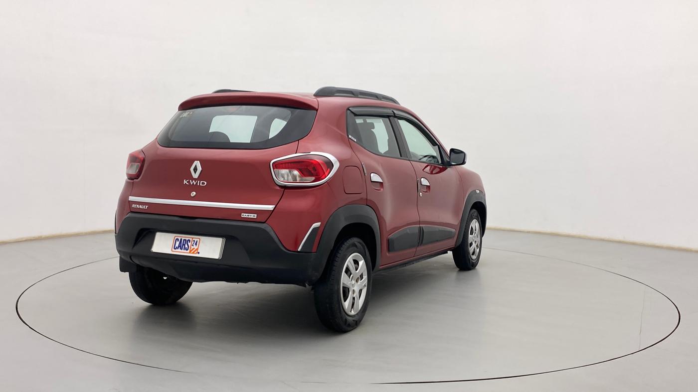 2018 Renault Kwid RXT 1.0 AMT (O), Petrol, Automatic, 48,812 km, Right Back Diagonal