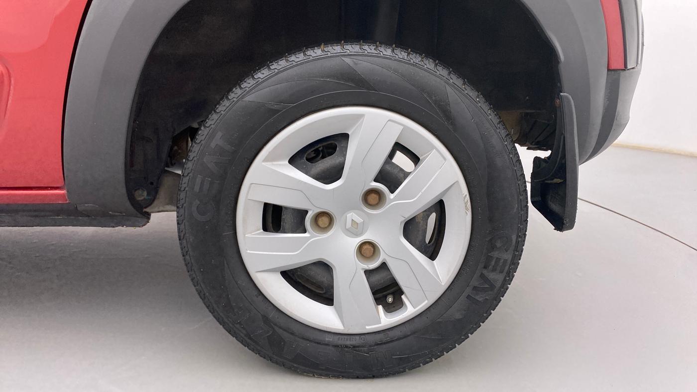 2018 Renault Kwid RXT 1.0 AMT (O), Petrol, Automatic, 48,812 km, Left Rear Wheel