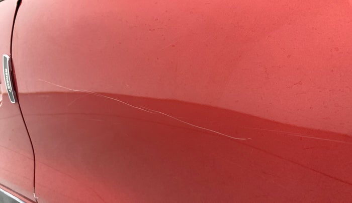 2018 Renault Kwid RXT 1.0 AMT (O), Petrol, Automatic, 48,812 km, Rear left door - Minor scratches